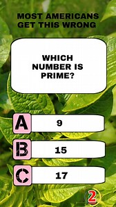 Which Number Is Prime ? #quiz #quiztime #quizreels #brainteaser #englishquiz #learnenglish #easyenglish #usareels #usa #BrainGame #generalknowledge #trivia #educational #animalquiz | The History Vibe