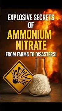 Explosive Secrets of Ammonium Nitrate