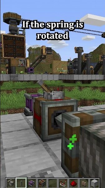 How to use Torsion Spring in #minecraft #create #aeronautics