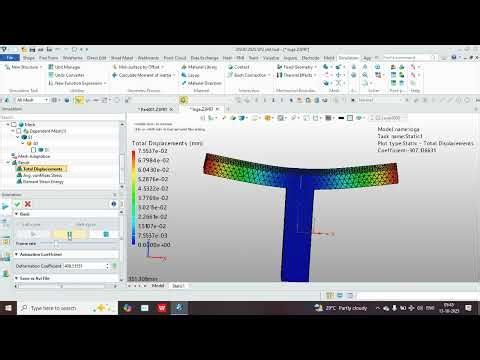 SAFTY LOAD SIMULATION IN ZW3D TAMIL.