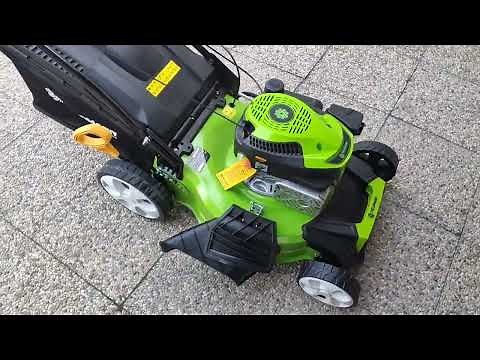 FIELDMANN FZR 5114-170B unboxing and the first mowing