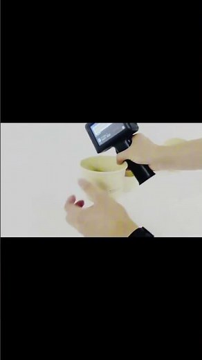 Handheld Inkjet Printer Setup and Printing on Cups and Bottles