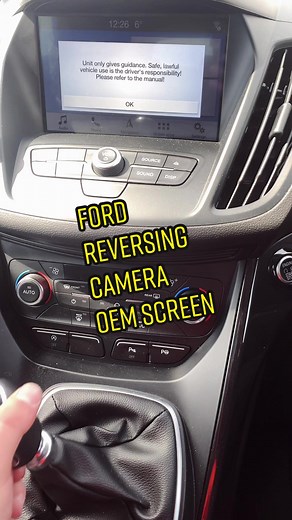 Install Aftermarket Reversing Camera on Ford Kuga