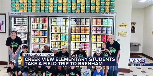 Creek View Elementary students take a field trip to Brenham