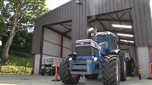 One of our favourite sections from Two Legends & a Donkey, when we brought the 3 tractors to a local garage to put on the dyno. Donkey was not that impressed with how his 4755 performed... | GRASSMEN