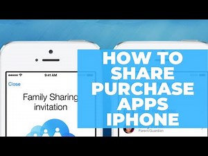 How to share iphone apps with family