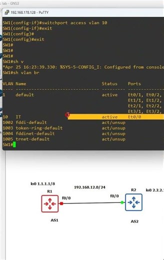 5.How to move port in VLAN 10?