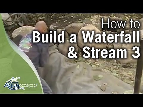 How to Build a Waterfall and Stream Part 3
