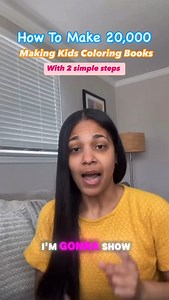 Making Money with Children coloring books!! You can use Canva templates for just about anything! You might as well use this FREE tool to make money in your sleep! 😴 I used Canva to create an ebook that’s making me thousands per month. You can too! Although publishing on Amazon can be a great way to earn money, there’s a BETTER way. Comment “Win” and I’ll send you the details needed to start TODAY! I’m rooting for you! Joy 💜 | Gieshala Joy Medy