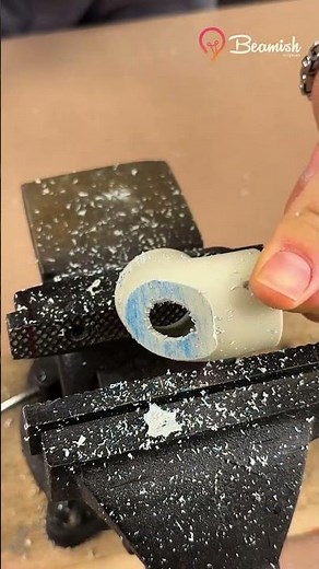 Turn PVC pipe elbows into a 4 way connector! 🔧 #easy #pvc #pipe #connection