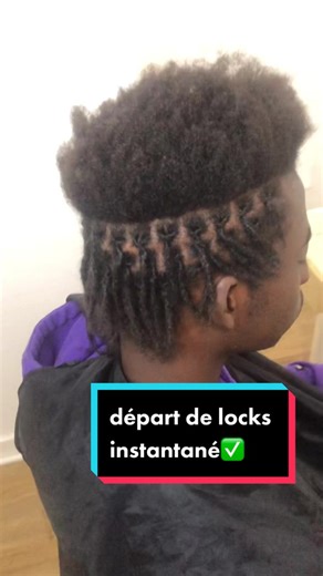 Départ de locks instantané pour cheveux courts
