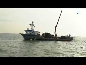 Opération de renflouage du bateau "le Frépat" en Charente-Maritime