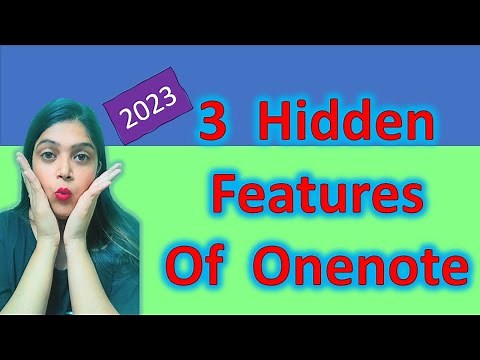 Microsoft 365 onenote | 3 Hidden Features of Onenote | OneNote Management | OneNote Tutorial