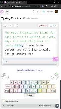 Day 17 - Typing Practice | My Journey to Master 10-Finger Typing - LazyTyping
