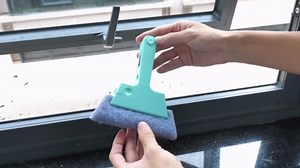Magic Window Track Cleaner, Window Groove & Track Cleaning Brush Tools Set for Window Lides Gaps Tile Lines Shutter Car Vents (Blue)