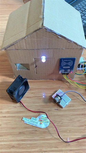 Home Automation with MQ-2 sensor @TMEEducation