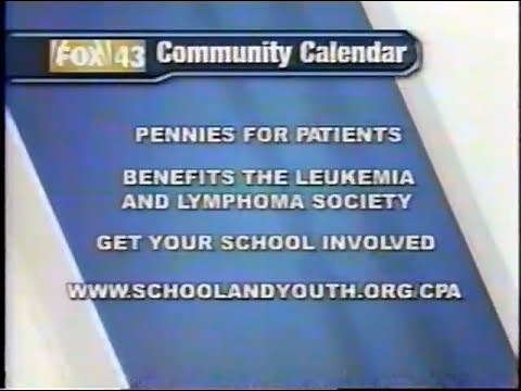 (November 27-28, 2006) WPMT-TV Fox 43 York/Harrisburg/Lancaster/Lebanon Commercials