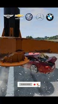 Break test with different model cars 🔥🔥🔥 #automobile #beamngshorts #beamngdrive