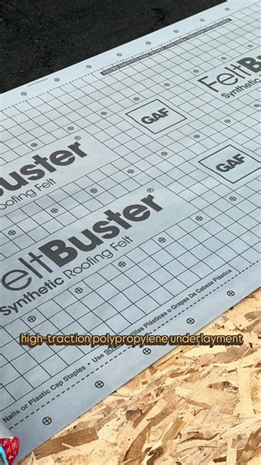 GAF Felt Buster