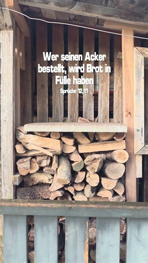 Dein Einsatz heute ist deine Wärme morgen 🙏