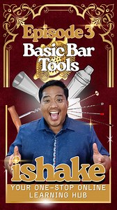 Episode 03: Get to Know Your Bar Tools! Competency: Discuss the Types of Beverage Services – Alcoholic Beverage Topic: Basic Bar Tools Before creating great drinks, you need to master the tools of the trade! In this episode, we’ll introduce the essential bar tools—what they’re called, how they’re used, and why every bartender needs them. Get ready to build confidence behind the bar! iSHAKE — Let’s pour your potential, stir in new skills, and serve success in every glass! #iSHAKE #EpisodeThree #B