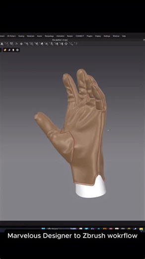 Realistic 3D Character Artist on Instagram: "Do you still struggle with MD to Zbrush export? If you need to export a mesh to zbrush here’s my workflow i use. You Get clean base for sculpting that saves the folds and form. Ready to subdivide and sculpt. In my next video i’ll show how i import multiple elements of one mesh for complex work. #zbrush #marvelousdesignertutorial #3dartist #marvelousdesigner #clo3d"