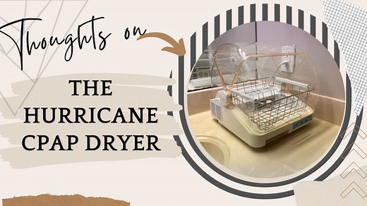 Watch Demo showing drying power of The Hurricane CPAP Dryer! on Amazon Live
