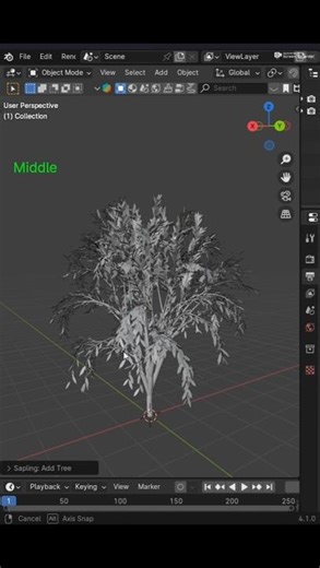 Create a Simple Tree in Blender in 1 Minute