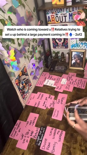 Watch who is coming toward u‼️Relatives trying to set u up behind a large payment coming in‼️🪬 - 2of2 #tarot #tarotreading #tarotreader #tarotcards #spirituality