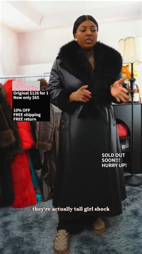 Women's Faux Fur Coat, Winter Fashion Long Sleeve Medium-Length Jacket, Retro Loose Fit Daily Wear Outerwear