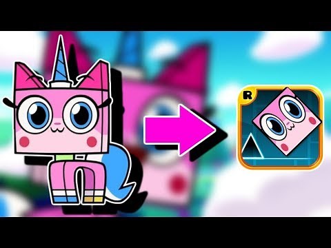 Unikitty! but it's Geometry Dash (Unikitty! Levels)