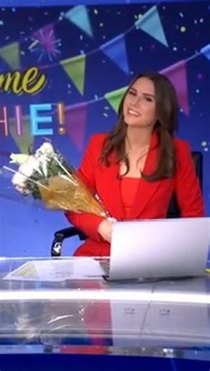 Please join us in welcoming our newest anchor and insomniac, Sophie Flay!!!! 🎉🎊🎈🥳🎁 | ABC World News Now
