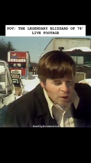 Legendary Footage Of The Blizzard Of 78’ #explore #fyp #shorts | Mattyfromboston