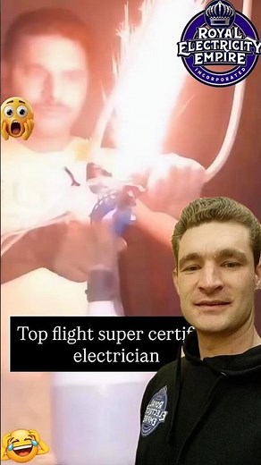 Confused Electrician 😂⚡ | Fail XD