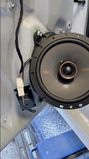60プリウスのスピーカー交換 #kickeraudio #ksc6704 #スピーカー交換 #60プリウス #shorts