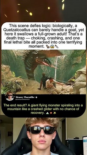 Quetzalcoatlus Movie: Human Bite Breaks Logic