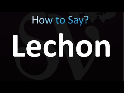 How to Pronounce Lechon (correctly!)