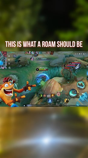 THIS IS WHY YOU SHOULD PICK A PROPER ROAM | (it’s fun and it can help win a match) #mobilelegends
