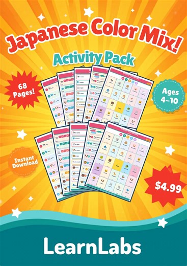 French Greetings Activity Pack for Kids – 5 Activities, 68 Pages (digital Download) - Etsy