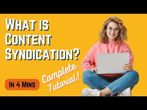 What Is Content Syndication. Content Syndication Strategy