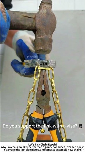 Using a Chain Breaker Tool – Opening Links for Replacement 🔗🔧