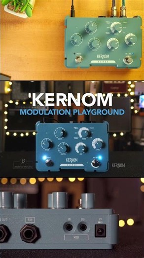 Kernom ELIPSE Multi Modulation Playground Tremolo Chorus Vibrato Flanger Phaser
