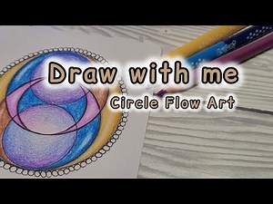 Sacred Geometry Coloring Timelapse | Relaxing Art Process