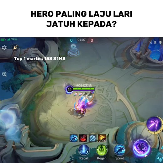 Martis Sprint Challenge in Mobile Legends