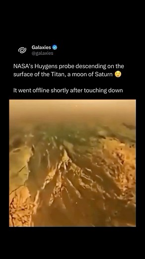Galaxies on Instagram: "Titan (moon of Saturn) is the only known world besides Earth to have rivers, lakes, and seas, on its surface!"
