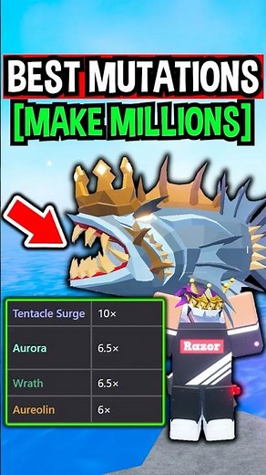 BEST MONEY MUTATIONS in Roblox Fisch..