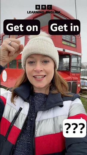 ‘get on’ or ‘get in’? 🚆🚲 🚘 #shorts