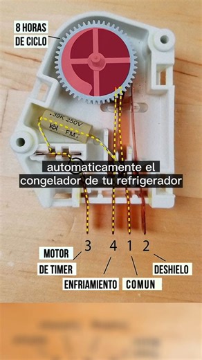 740K views · 14K reactions | El timer funciona mediante un reloj que...
