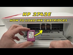 How to Install Ink Cartridge: HP DeskJet 2742e Printer