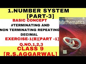 Terminating & Non-Terminating Decimals Made Easy ✨ Class 9 Maths Number System